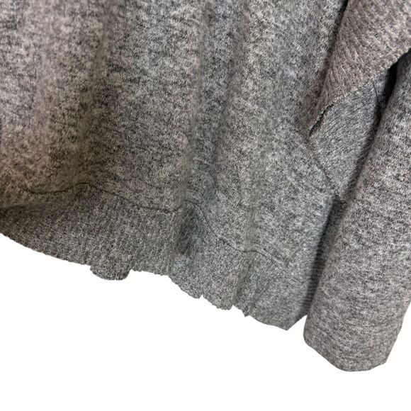 Anthropologie Postmark Gray Lassen Cowl Neck Sweater Women's Small Oversize - Picture 6 of 9